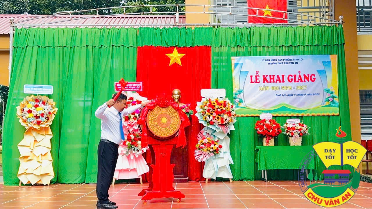 Đánh trống khai trường năm học 2026-2027
